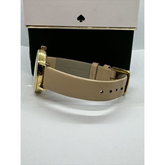 Kate Spade Metro 0073 Women\'s Beige Leather Strap Analog Dial Wrist Watch JNA141 main image 10